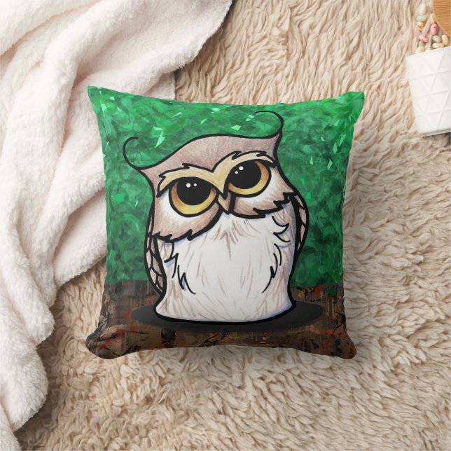 Cojín Decorativo KiniArt Búho (Manta)