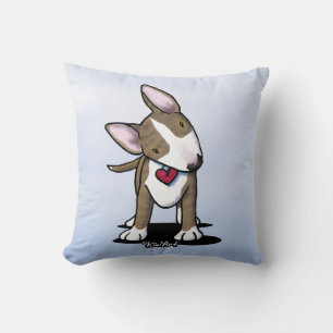Cojín Decorativo KiniArt Bull Terrier atigrado