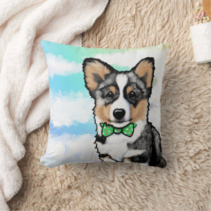 Cojín Decorativo KiniArt Merle Corgi