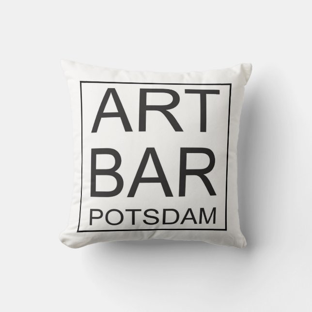 Cojín Decorativo Kissen ART Bar by ART & Commerz Potsdam (Anverso)