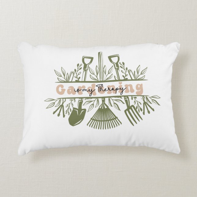 Cojín Decorativo Kissen für Gartenliebhaber (Anverso)