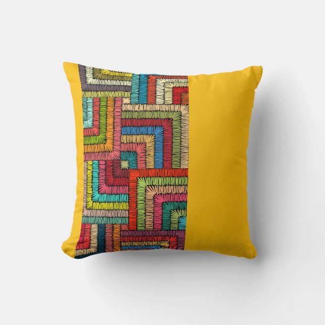 Cojín Decorativo Kitenge Pattern Home Decor pillow (Anverso)