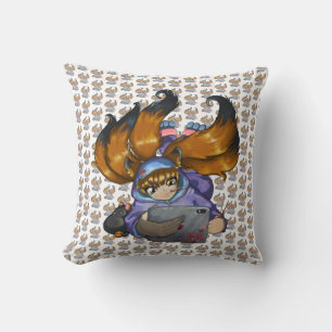 Cojín Decorativo Kitsune Life