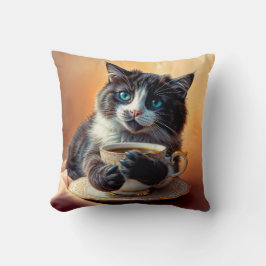 Cojín Decorativo Kitten de ojos azules