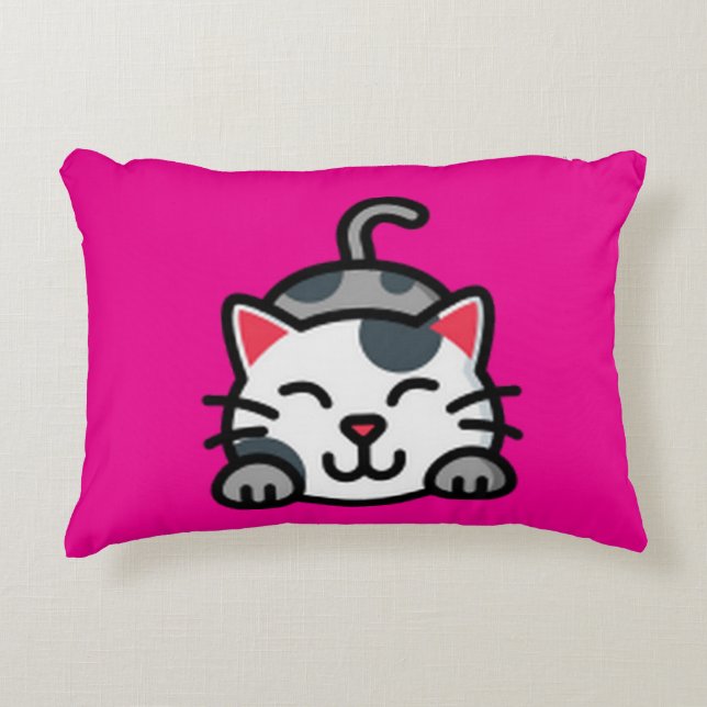 Cojín Decorativo Kitty Accent Pillow (Anverso)