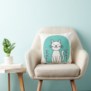 Cojín Decorativo Kitty Alegre