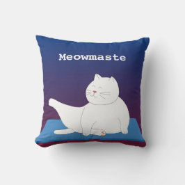 Cojín decorativo Kitty de Yoga, 16" x 16"