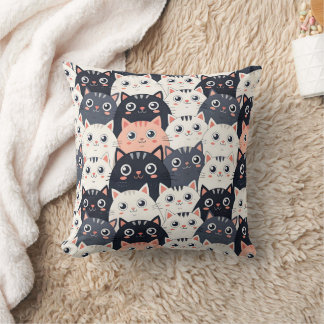 Cojín Decorativo Kitty Kat Kaleidoscope