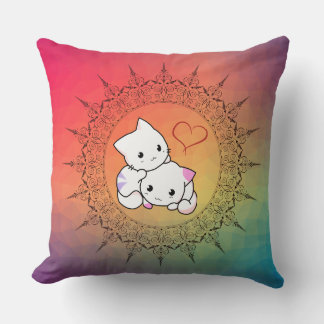 Cojín decorativo Kitty Love