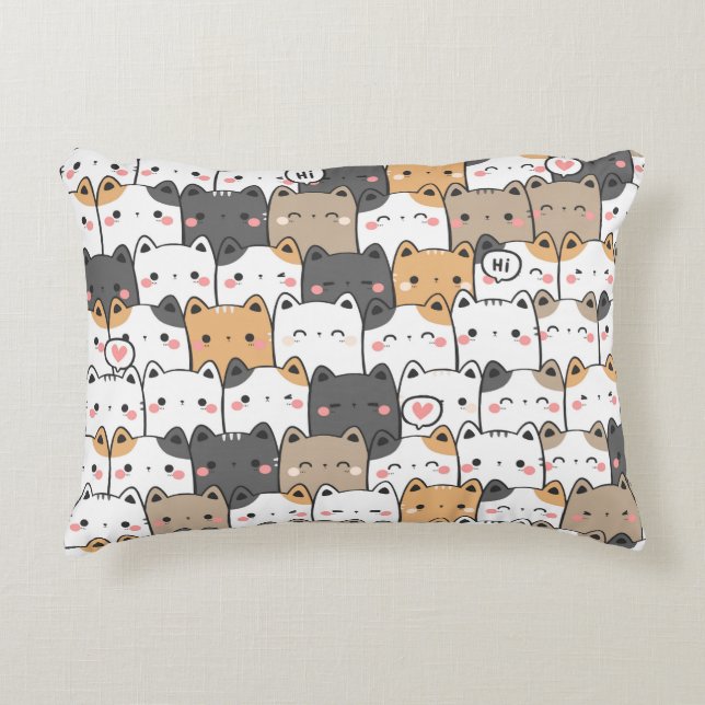 Cojín Decorativo Kitty Power (Anverso)