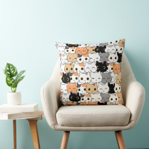 Cojín decorativo Kitty Wall 20x20