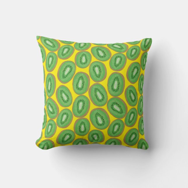 Cojín Decorativo Kiwi Yellow (Anverso)