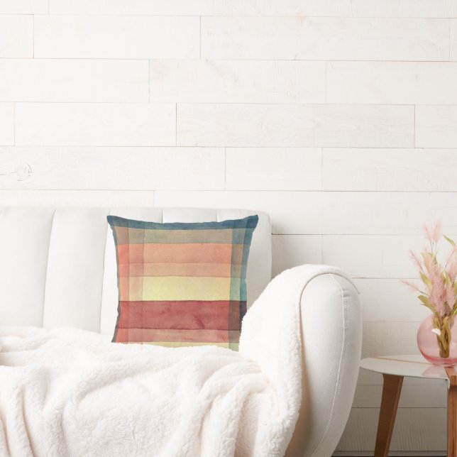 Cojín Decorativo Klee - Arquitectura de la llanura (Sofá)