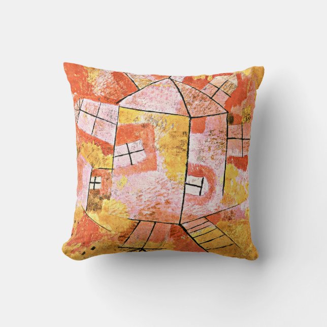 Cojín Decorativo Klee - Casa Revoladora (Anverso)