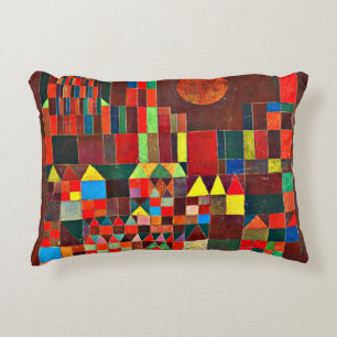 Cojín Decorativo Klee - Castillo y Sol
