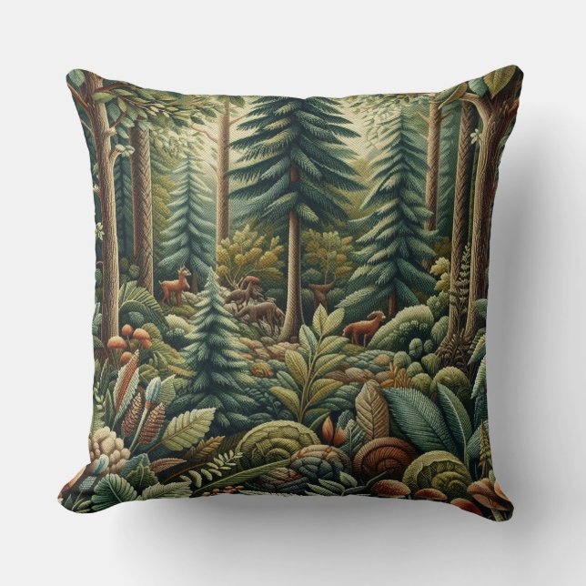 Cojín Decorativo Knit inspirado en la naturaleza (Anverso)