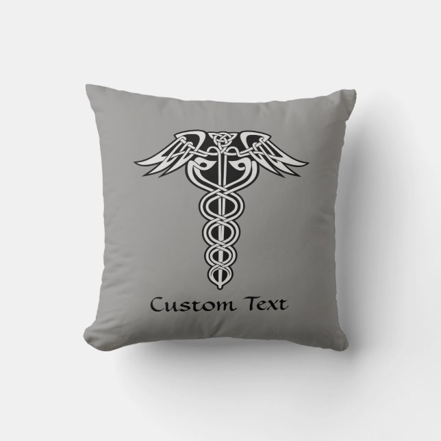 Cojín Decorativo Knot Caduceus Celtic (Anverso)