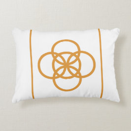 Cojín Decorativo Knot de oro