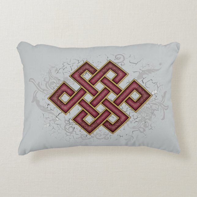 Cojín Decorativo Knot infinito (Anverso)