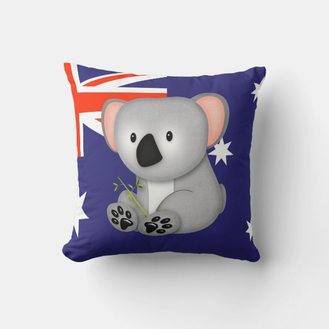COJÍN DECORATIVO KOALA BEAR PILLOW (Anverso)