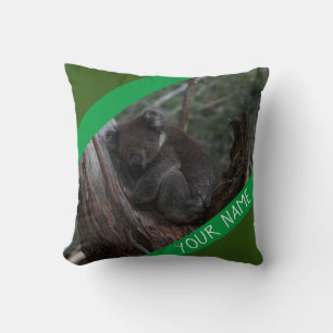 Cojín Decorativo Koala durmiendo en un árbol Australia
