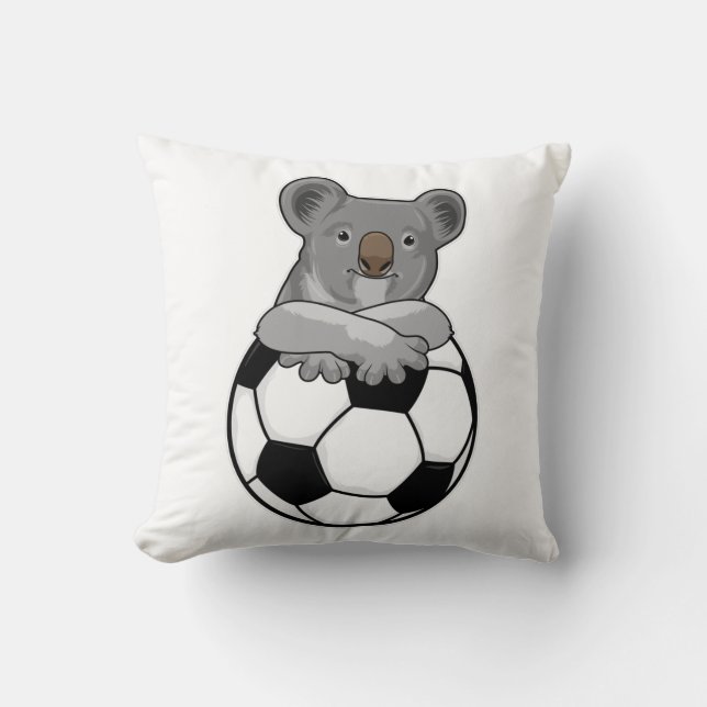 Cojín Decorativo Koala en Soccer Sports (Anverso)