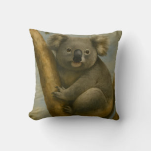 Cojín Decorativo Koala en una luz tranquila
