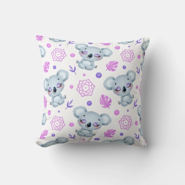Cojín Decorativo Koala Zen  (Anverso)