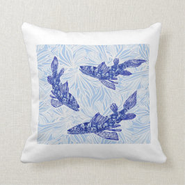 Cojín Decorativo koi del chinoiserie