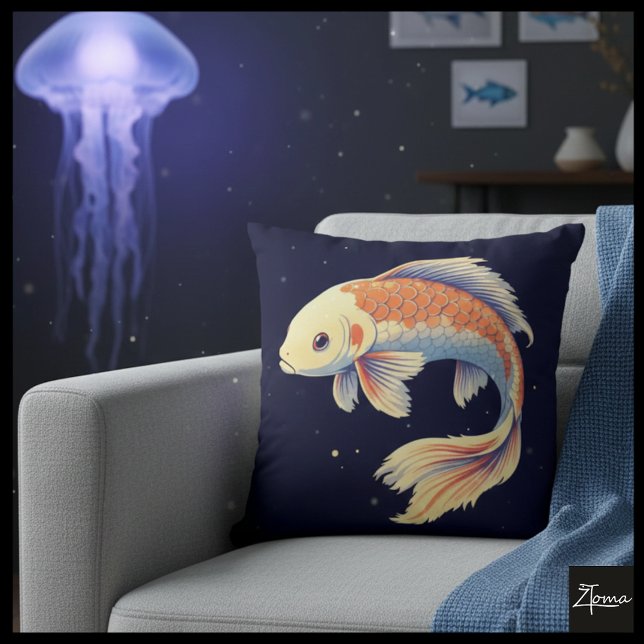 Cojín Decorativo Koi Serenity Pillow (Subido por el creador)