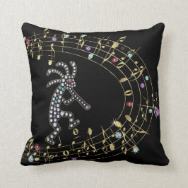 Cojín decorativo Kokopelli, Diamante de imitación 