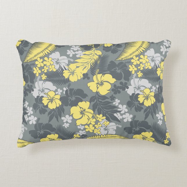 Cojín Decorativo Kona Bay Hawaiian Hibiscus (Anverso)