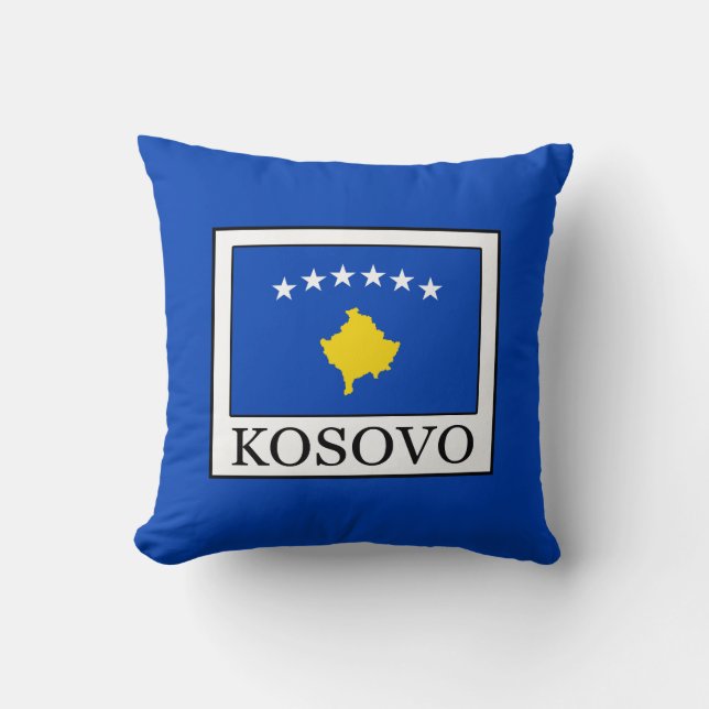 Cojín Decorativo Kosovo (Anverso)