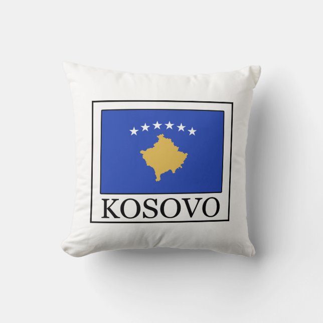 Cojín Decorativo Kosovo (Anverso)
