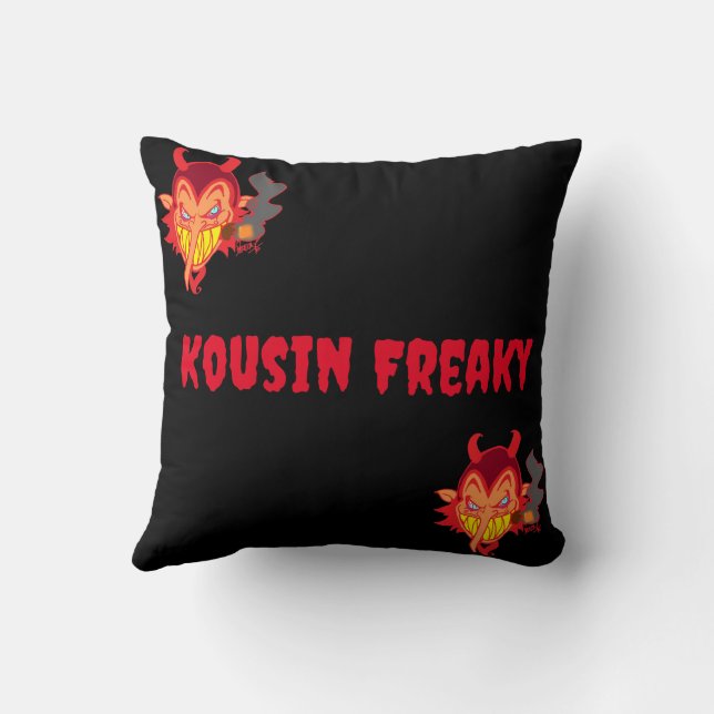 Cojín Decorativo Kousin Freaky (Reverso)