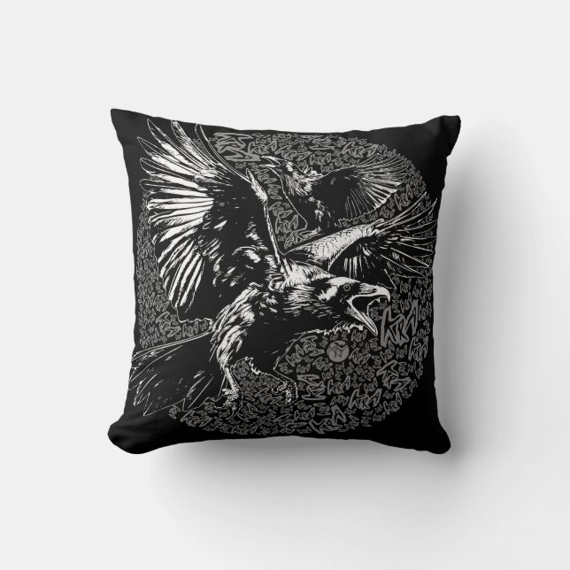 COJÍN DECORATIVO KRA KRA! (Anverso)