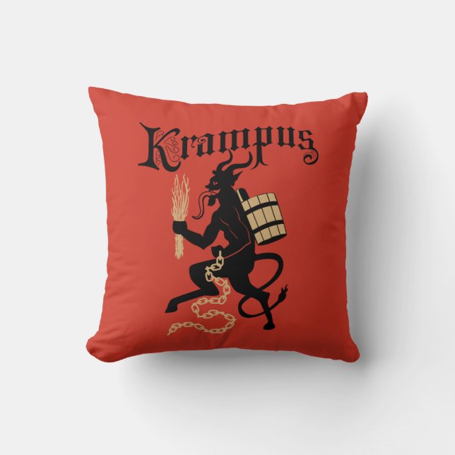 Cojín Decorativo Krampus (Anverso)