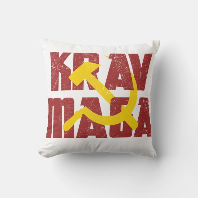 Cojín Decorativo Krav Maga Rusia Unión Soviética (Anverso)