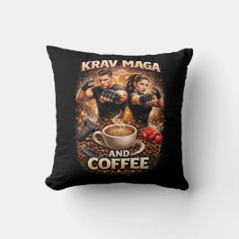 Cojín Decorativo Krav Maga y Café