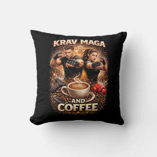 Cojín Decorativo Krav Maga y Café