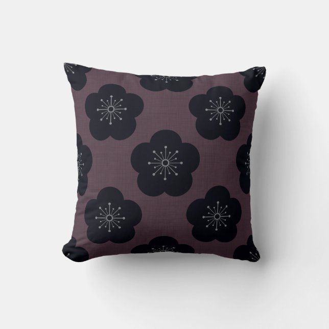 Cojín Decorativo KURO UME - Bold-Bordeaux (Anverso)