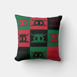 Cojín Decorativo Kwanza - Día 2 Kujichagulia (almohada Auto-・)