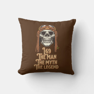 COJÍN DECORATIVO L69 EL HOMBRE EL MITO LA LEYENDA