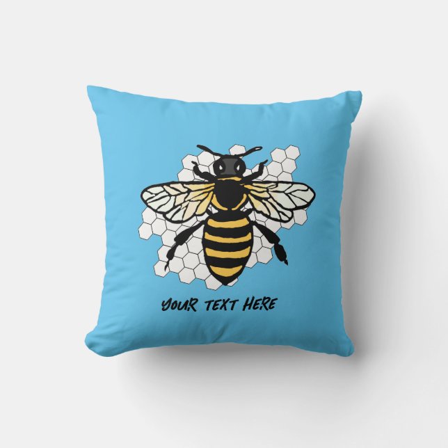 Cojín Decorativo La abeja (Anverso)