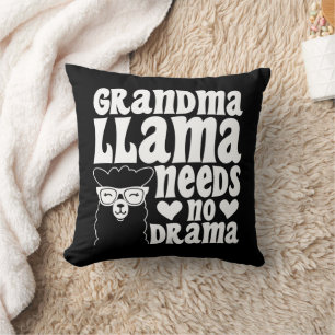 Cojín Decorativo La Abuela Llama No Necesita Drama Día de la Madre
