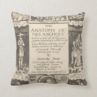 Cojín Decorativo La anatomía de la melancolía