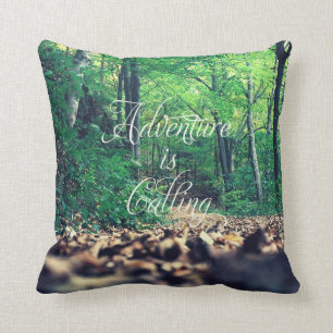 Cojín Decorativo La aventura está llamando