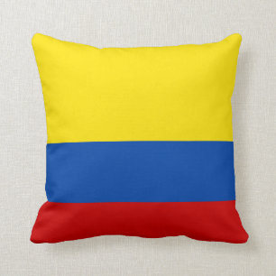 Cojín Decorativo La bandera de Colombia