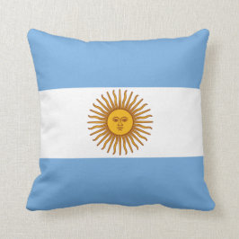 Cojín Decorativo La bandera de la Argentina