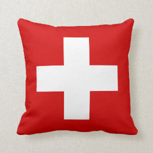 Cojín Decorativo La bandera de Suiza